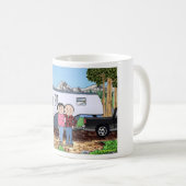 Rv-Liebhaber, fünftes Rad Kaffeetasse (VorderseiteRechts)