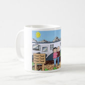 Rv-Liebhaber, fünftes Rad Kaffeetasse (Vorderseite Links)