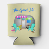 RV Life Silver Trailer Personalisiert Dosenkühler (Vorderseite)