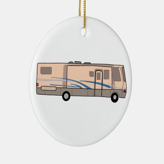 RV Motorhome Keramik Ornament (Rechts)