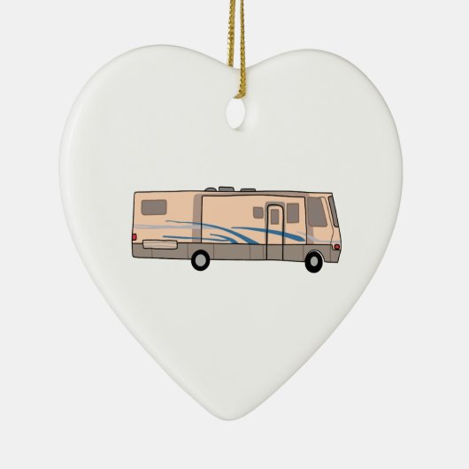 RV MOTORHOME KERAMIK ORNAMENT (Rechts)
