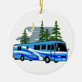 RV Motorhome Keramik Ornament (Vorne)