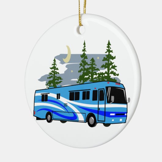 RV Motorhome Keramik Ornament (Links)
