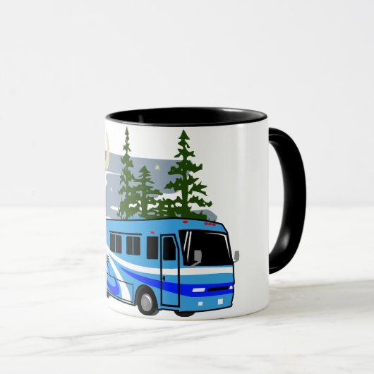 RV Motorhome Tasse (VorderseiteRechts)