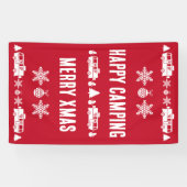 RV Motorhome Weihnachtsdekor Banner (Horizontal)