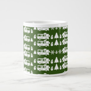 RV Motorhome Weihnachtsdekor Jumbo-Tasse