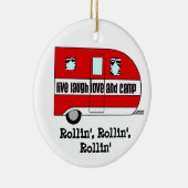 RV-Ornamente - "So rollen wir" Keramikornament (Rechts)