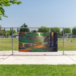 RV Park Campground Highway individuell gestalten Banner