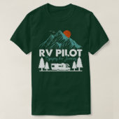 RV Pilot auf Reisen T-Shirt (Design vorne)