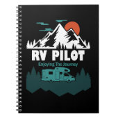 RV Pilot Camping Motorhome Reise Geschenk Notizblock (Vorderseite)