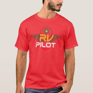 RV-Pilot Wohnmobil-Fahrer Fahrer Lustiges RV-Campi T-Shirt
