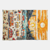 RV-Reisen Geschirrtuch (Horizontal)