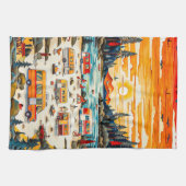 RV-Reisen Geschirrtuch (Horizontal)