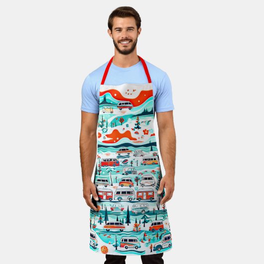 RV-Reisen Schürze (Getragen)