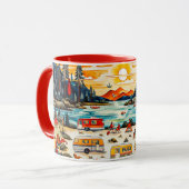 RV-Reisen Tasse (Vorderseite Links)