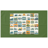 RV-Reisen Tischdecke (Vorderseite (Horizontal))