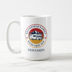 RV-Reiseübereinstimmung Familienurlaub Dad-Andenke Kaffeetasse