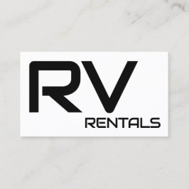 🚐 RV Rentals Custom QR Visitenkarte