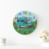 RV Sportfahrzeug Große Wanduhr (Zuhause)