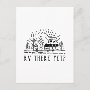 RV There yet Postkarte