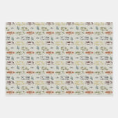 RV-Umschlagpapier, Camping-Umschlagpapier Geschenkpapier Set (Vorderseite)