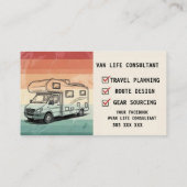 RV Van Life Visitenkarte (Rückseite)