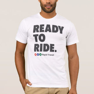 RVA schnelle Durchfahrt bereit zu reiten T-Shirt