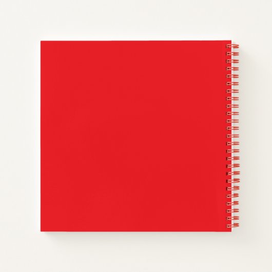 RVE SAYS: "Write A Book" Square Journal Notizblock (Rückseite)