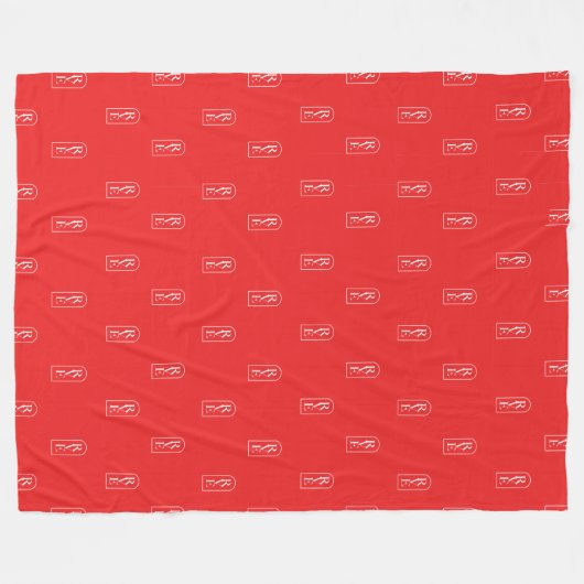 RVE WAREHOUSE DISTRICT Sherpa Fleecedecke (Vorderseite (Horizontal))