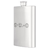 RVing macht dich glücklich Flachmann (Links)