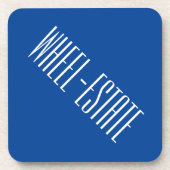 Rving RV Camper Camp Motor Zuhause Fun = Wheel Anw Getränkeuntersetzer (Vorderseite)