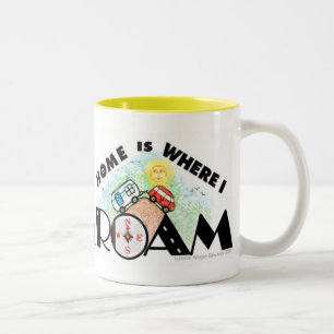 RVing/Straßen-Reise-Kaffee-Tasse Zweifarbige Tasse