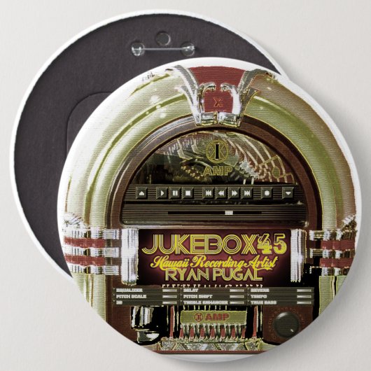 RVP MUSIKAUTOMAT 45 Knopf Button (Vorne & Hinten)