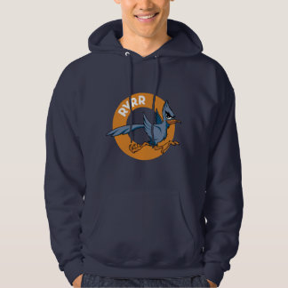 RVRR-Cartoon-Logo-Navy Hoodie