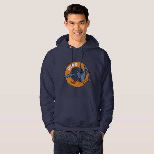 RVRR-Cartoon-Logo-Navy Hoodie (Vorne ganz)