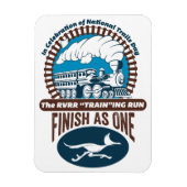 RVRR "Train Run Magnet" Magnet (Vertikal)