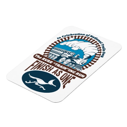 RVRR "Train Run Magnet" Magnet (Linke Seite)