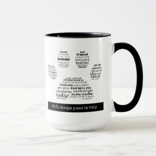 RVT Pawprint Tasse