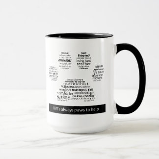 RVT Pawprint Tasse
