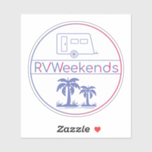 RVWeekends Sticker