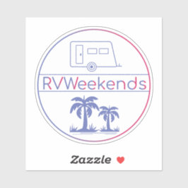 RVWeekends Sticker