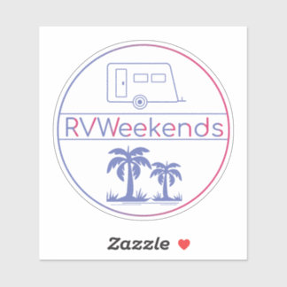 RVWeekends Sticker
