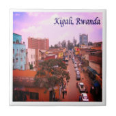 RW005 KIGALI, Ruanda, Afrika, Fliese (Vorderseite)