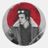 RWAC-H RUNDER AUFKLEBER (Vorderseite)