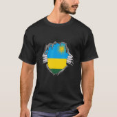 Rwanda Flag T-Shirt (Vorderseite)