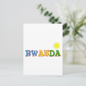 Rwanda Goodies Postkarte (Stehend Vorderseite)