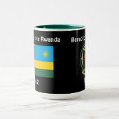 RWANDA* Kaffee-Tasse Tasse (Zentrum)