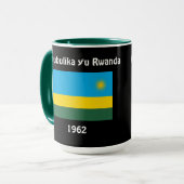 RWANDA* Kaffee-Tasse Tasse (Vorderseite Links)