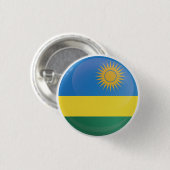 Rwanda Round Icon Flag Button (Vorne & Hinten)