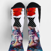 RWB Black and Beautiful American II Crew Socks Socken (Oben)